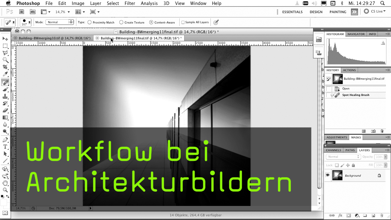 Joel Tjintjelaar Zeigt Den Architektur Workflow Mit Photoshop CC