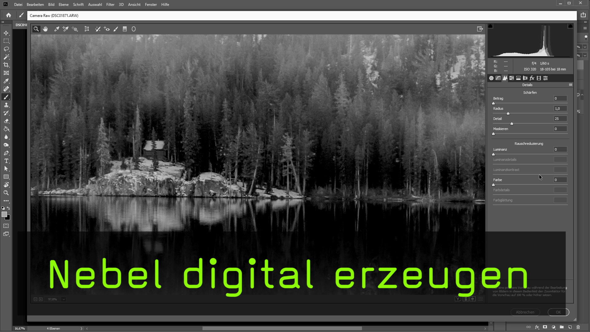 Video Digitalen Nebel In Photoshop Erstellen