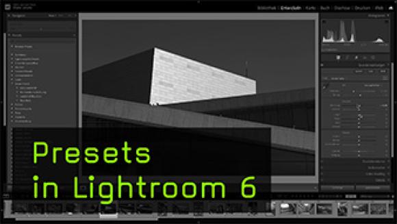 Architektur-Presets in Lightroom erstellen