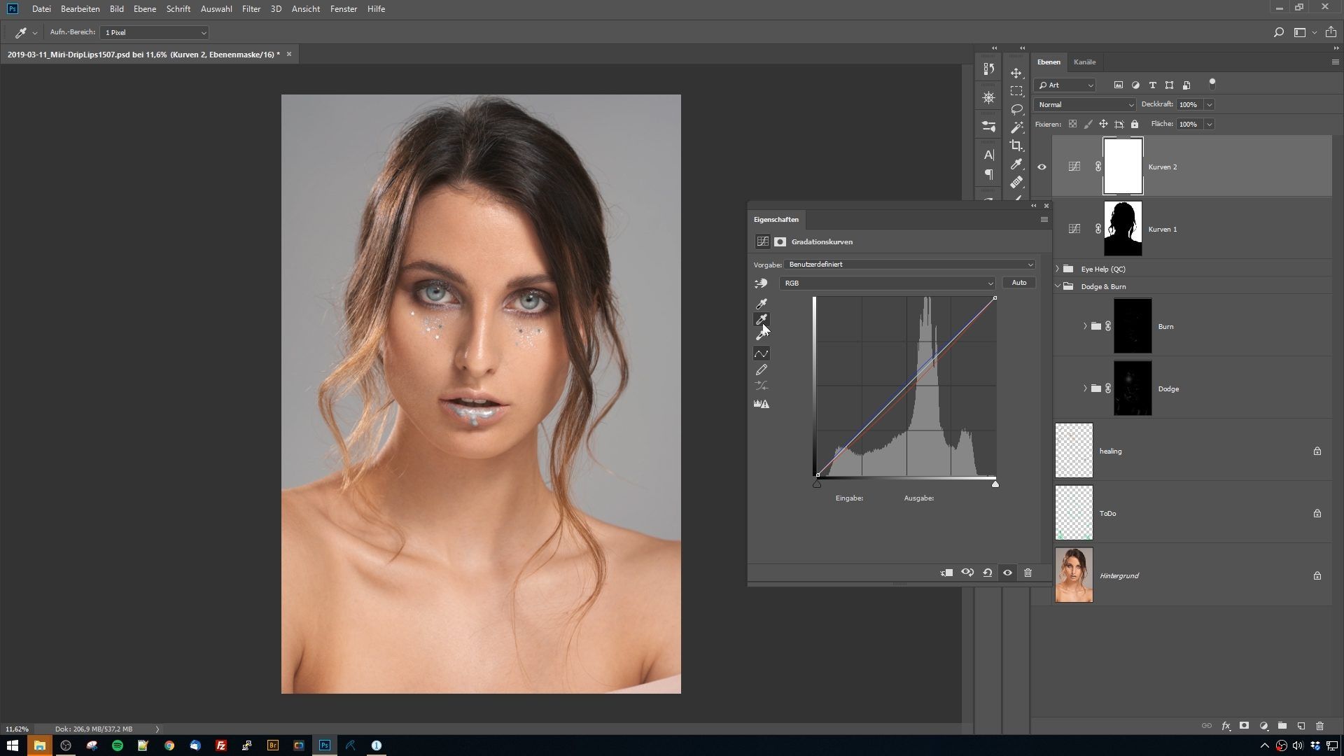 Video-Tutorial, Portrait-Workflow